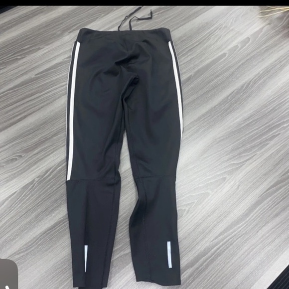 Adidas 3 Stripe Energy Running Climalite Compression Tights Black Size Small - Picture 12 of 12